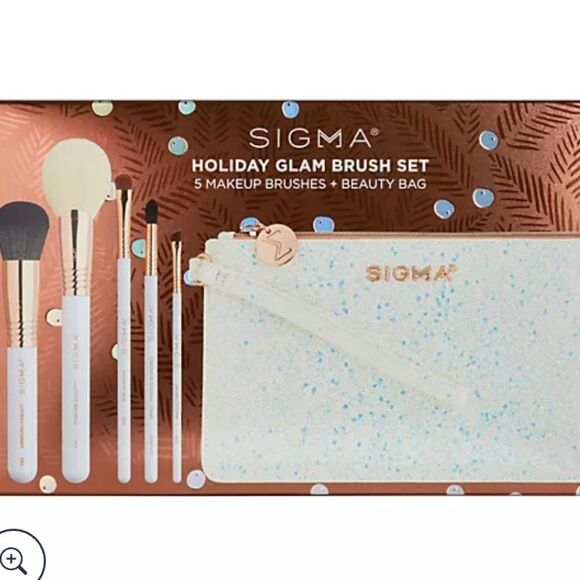 Sigma Beauty Holiday Glam Brush Set w/Beauty Bag - Picture 6 of 12